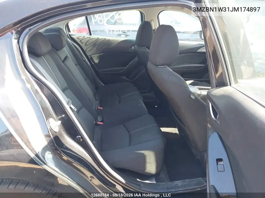 2018 MAZDA 3 VIN 3MZBN1W31JM174897 — фото 8