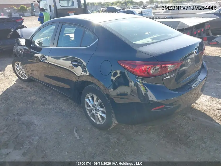 2018 MAZDA 3 VIN 3MZBN1V71JM254446 — фото 3