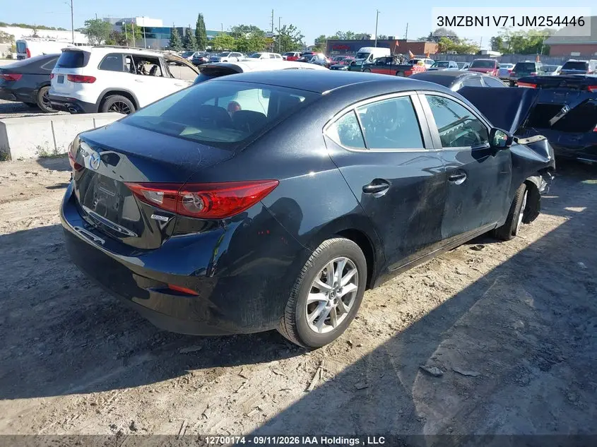 2018 MAZDA 3 VIN 3MZBN1V71JM254446 — фото 4