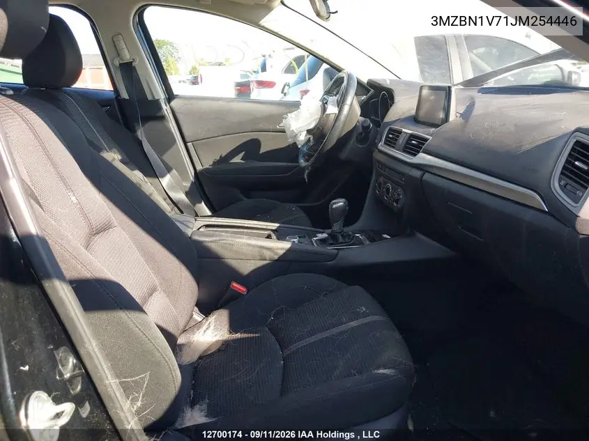 2018 MAZDA 3 VIN 3MZBN1V71JM254446 — фото 5