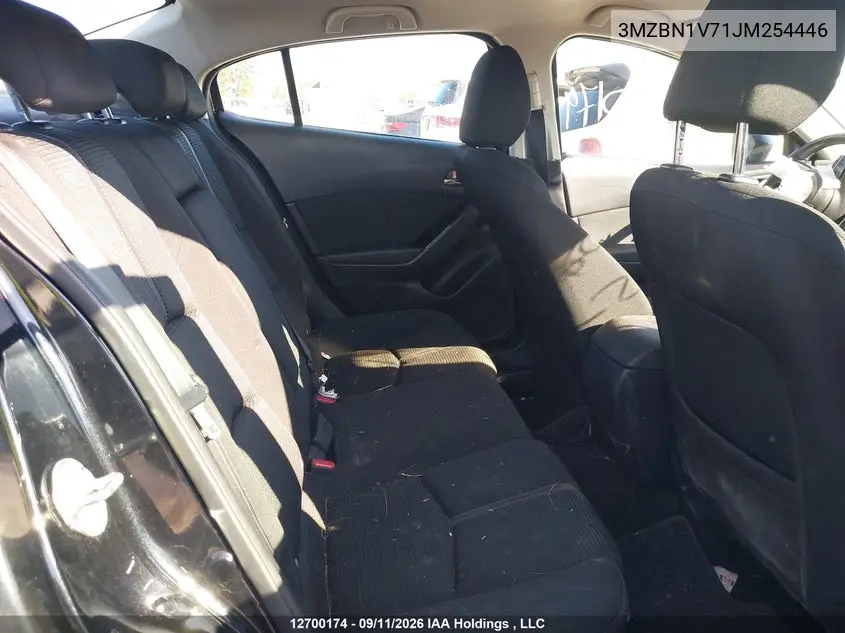 2018 MAZDA 3 VIN 3MZBN1V71JM254446 — фото 8