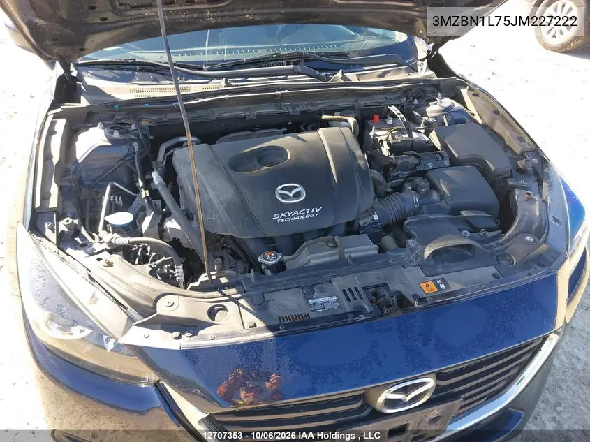 2018 MAZDA 3 VIN 3MZBN1L75JM227222 — фото 10