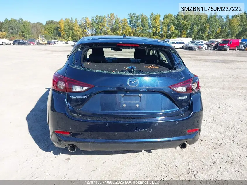 2018 MAZDA 3 VIN 3MZBN1L75JM227222 — фото 16