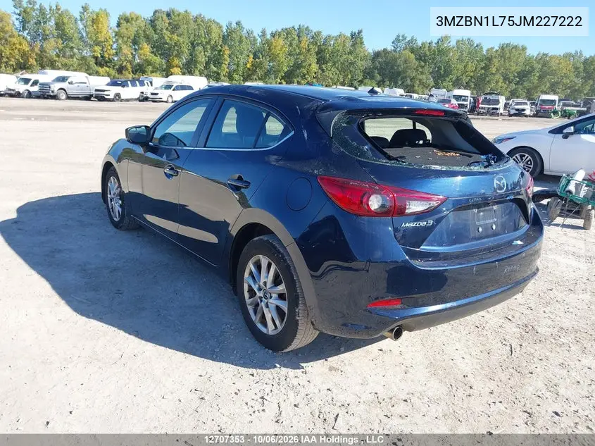 2018 MAZDA 3 VIN 3MZBN1L75JM227222 — фото 3
