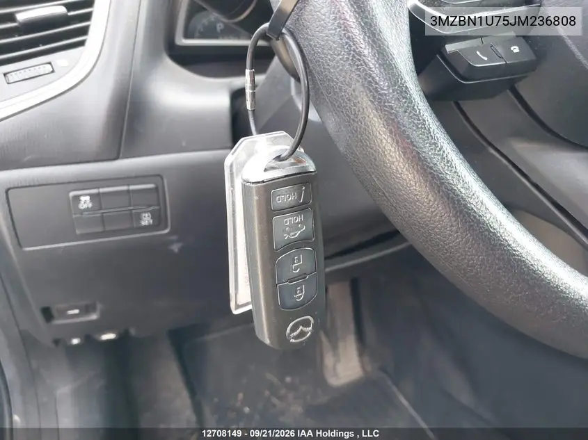 2018 MAZDA 3 VIN 3MZBN1U75JM236808 — фото 11