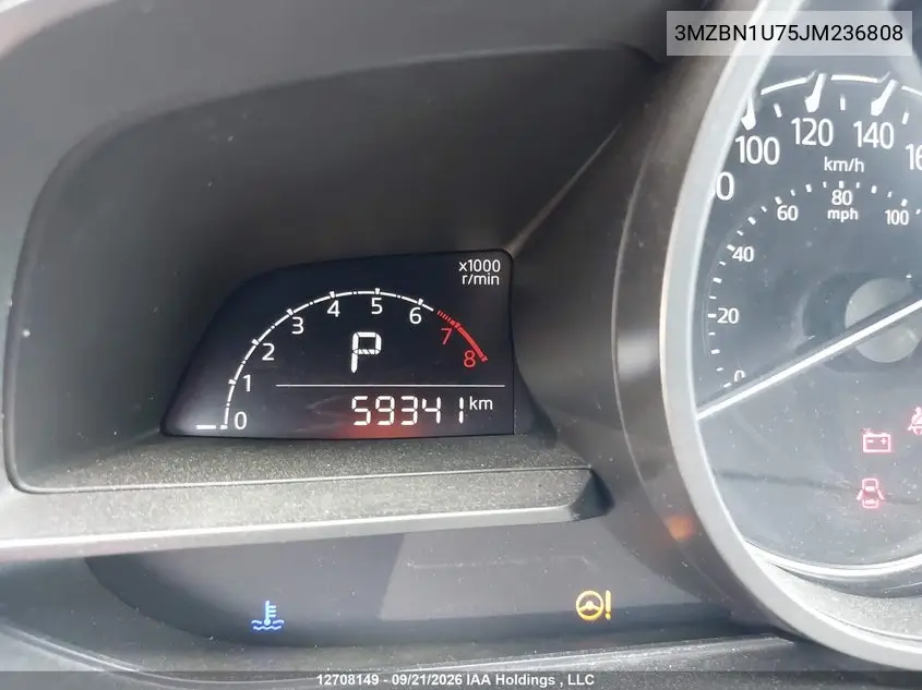 2018 MAZDA 3 VIN 3MZBN1U75JM236808 — фото 15