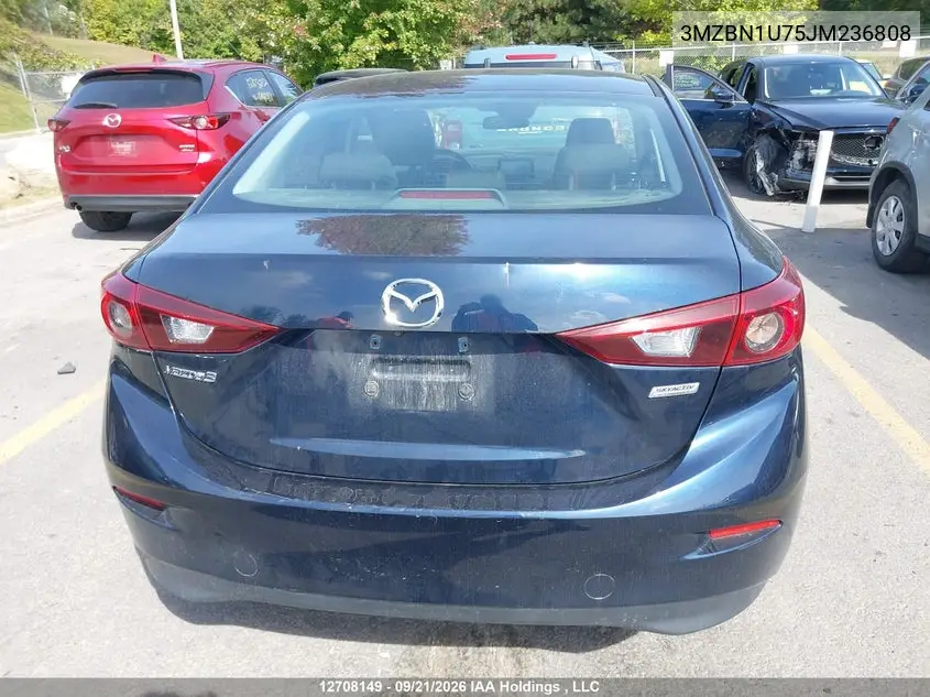2018 MAZDA 3 VIN 3MZBN1U75JM236808 — фото 16