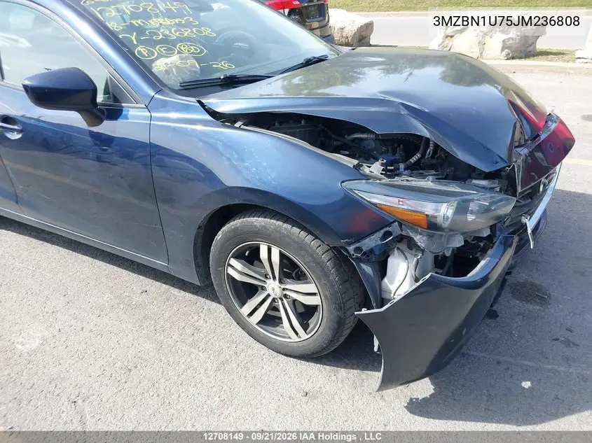 2018 MAZDA 3 VIN 3MZBN1U75JM236808 — фото 20