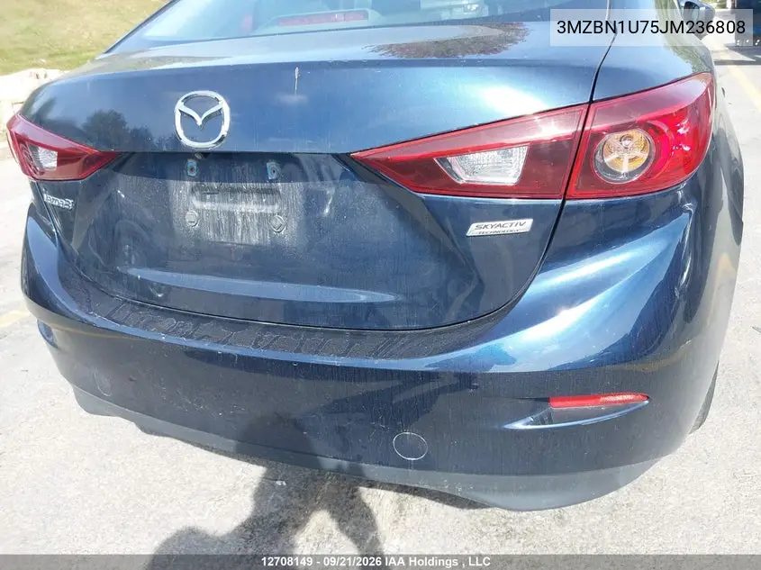 2018 MAZDA 3 VIN 3MZBN1U75JM236808 — фото 21