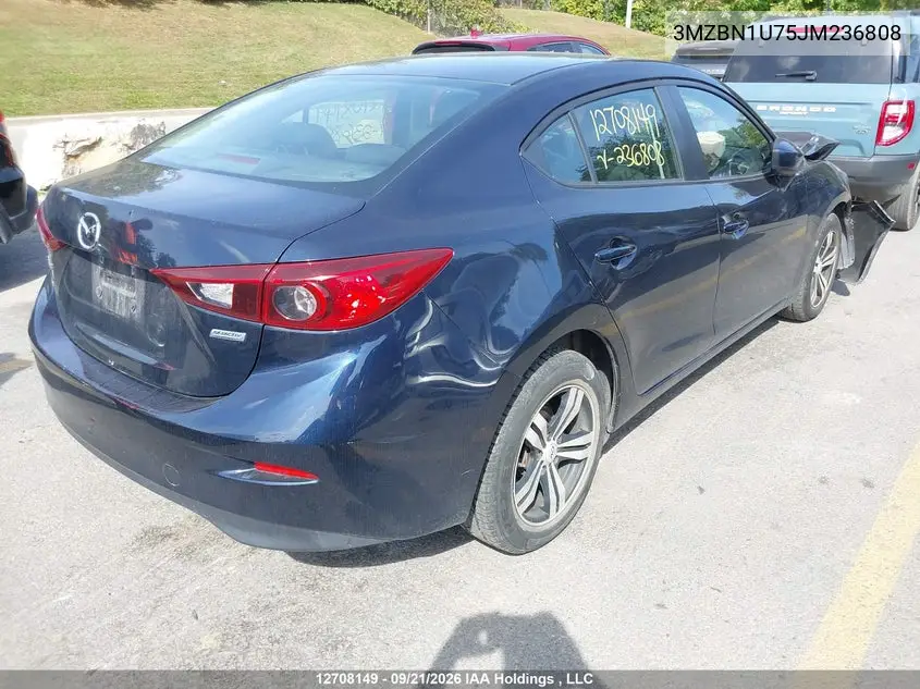 2018 MAZDA 3 VIN 3MZBN1U75JM236808 — фото 4