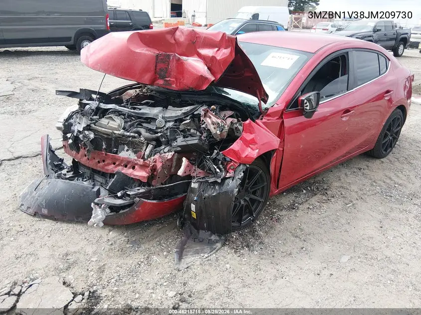 2018 MAZDA 3 VIN 3MZBN1V38JM209730 — фото 2