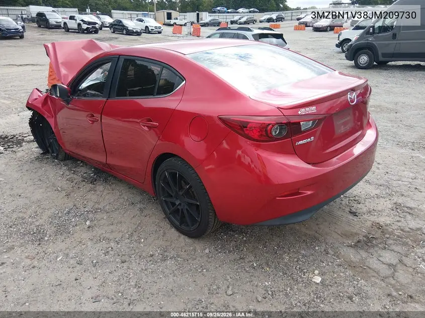 2018 MAZDA 3 VIN 3MZBN1V38JM209730 — фото 3