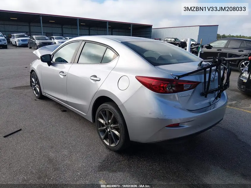 2018 MAZDA 3 VIN 3MZBN1V33JM208033 — фото 3
