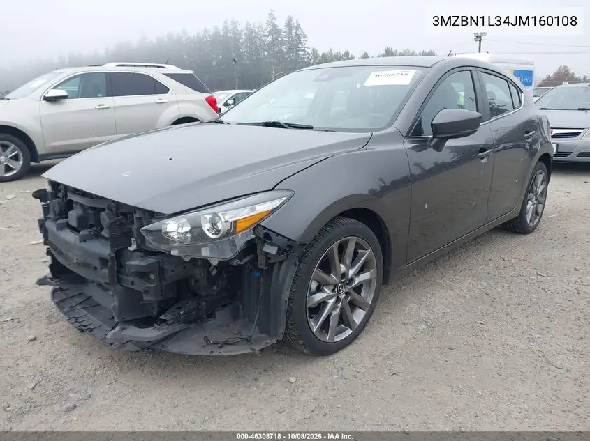 2018 MAZDA 3 VIN 3MZBN1L34JM160108 — фото 2