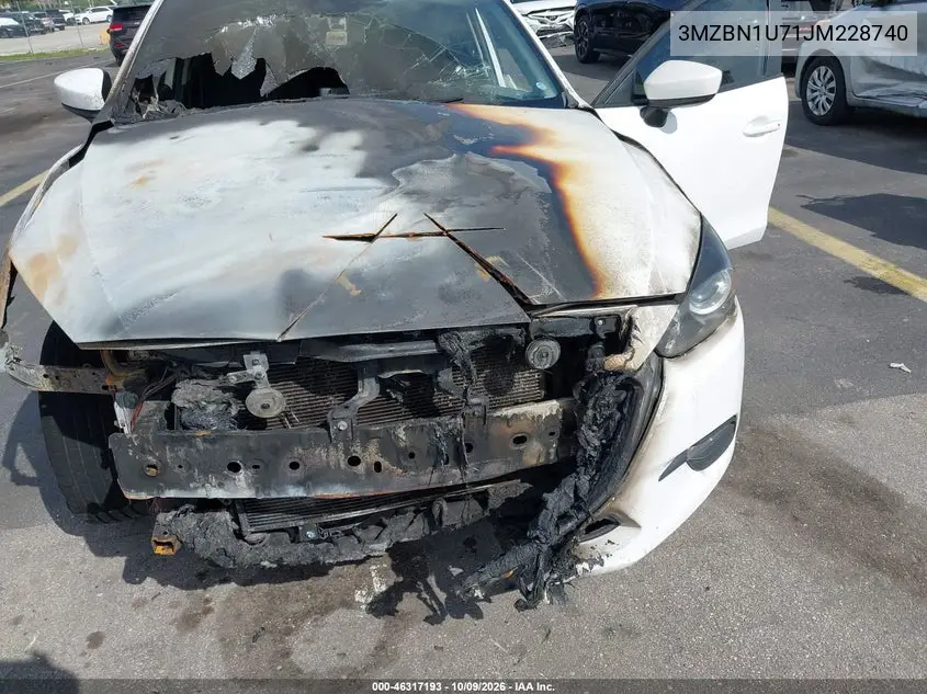 2018 MAZDA 3 VIN 3MZBN1U71JM228740 — фото 12
