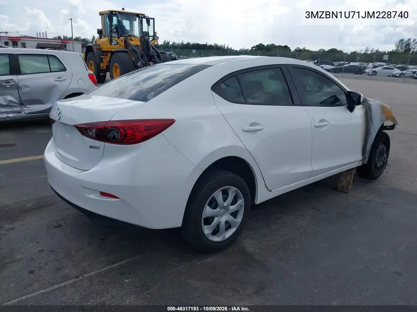 2018 MAZDA 3 VIN 3MZBN1U71JM228740 — фото 4