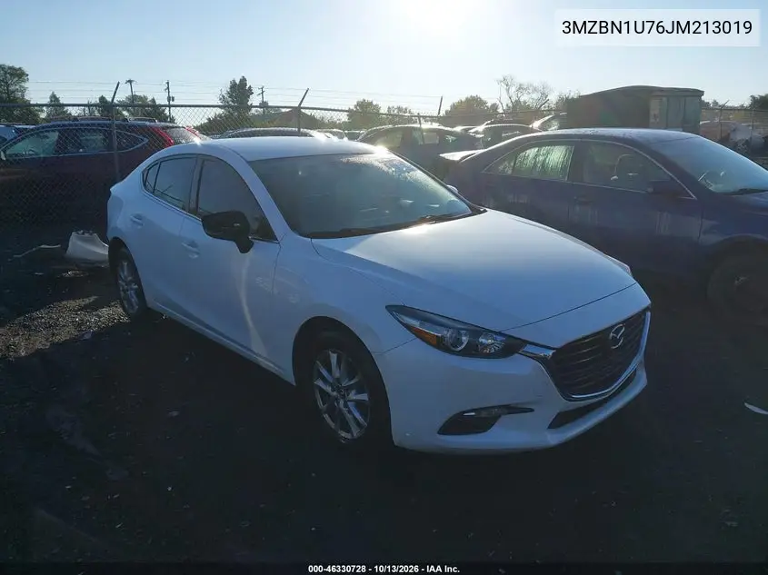 MAZDA 3 2018, VIN 3MZBN1U76JM213019