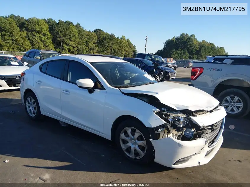 MAZDA 3 2018, VIN 3MZBN1U74JM217795