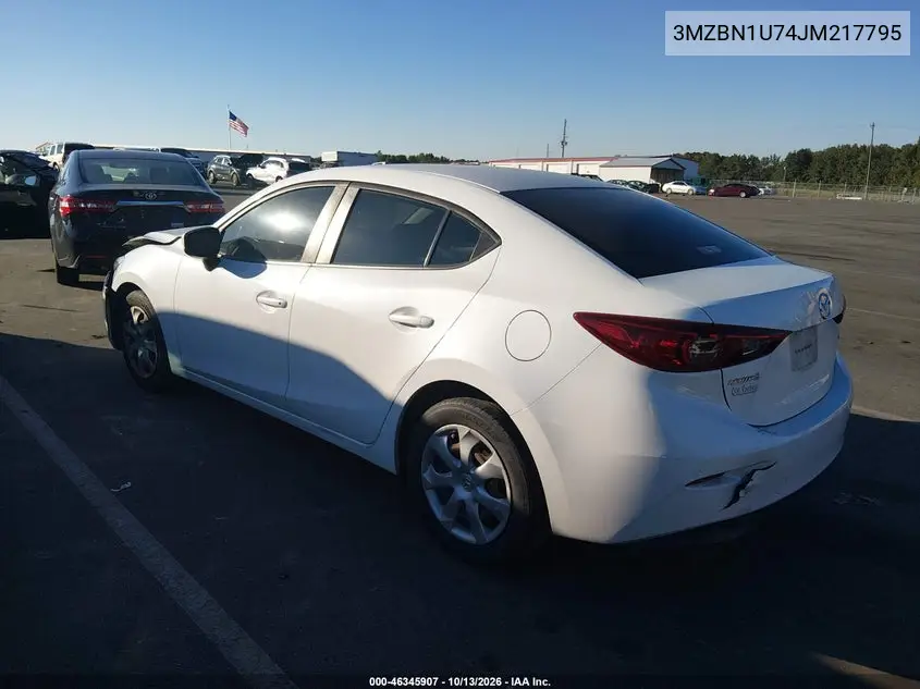 2018 MAZDA 3 VIN 3MZBN1U74JM217795 — фото 3