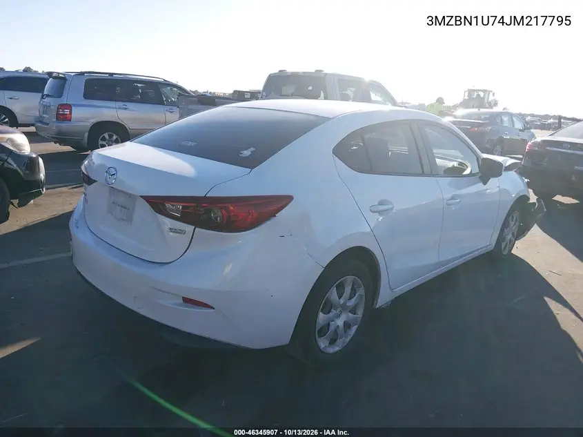 2018 MAZDA 3 VIN 3MZBN1U74JM217795 — фото 4
