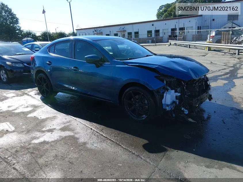 MAZDA 3 2018, VIN 3MZBN1U70JM202162
