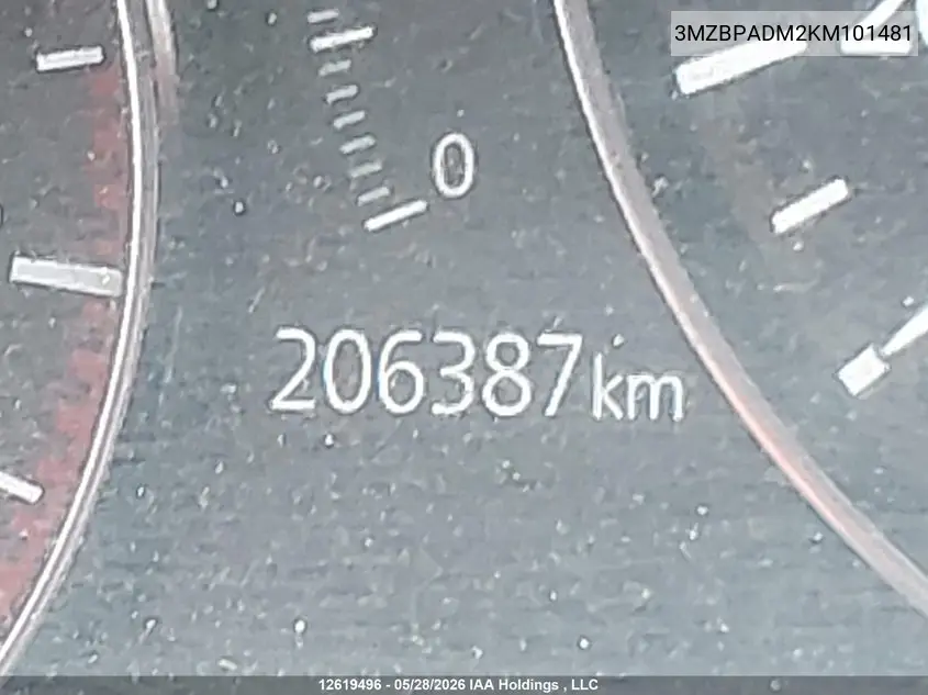 2019 MAZDA 3 VIN 3MZBPADM2KM101481 — фото 16