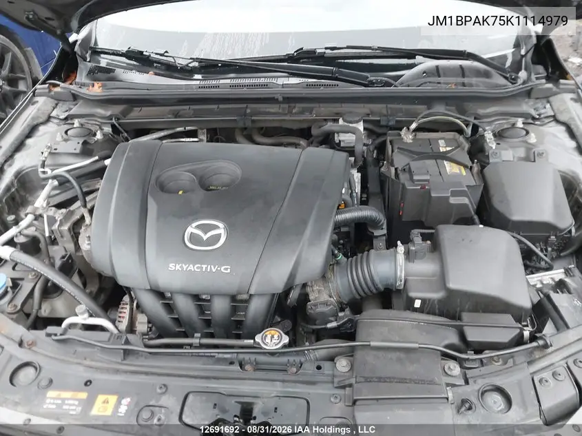2019 MAZDA 3 VIN JM1BPAK75K1114979 — фото 10
