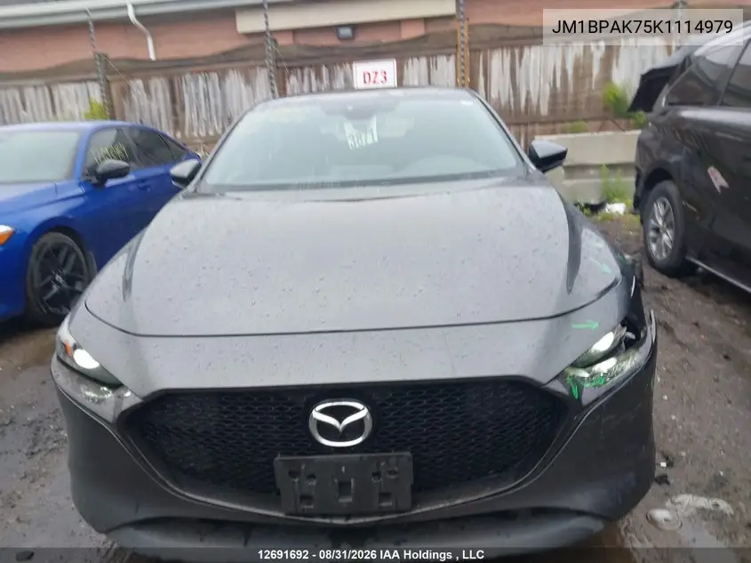2019 MAZDA 3 VIN JM1BPAK75K1114979 — фото 12