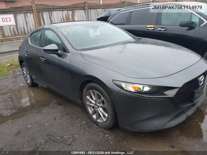 2019 MAZDA 3 VIN JM1BPAK75K1114979 — фото 13