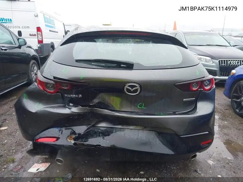 2019 MAZDA 3 VIN JM1BPAK75K1114979 — фото 16