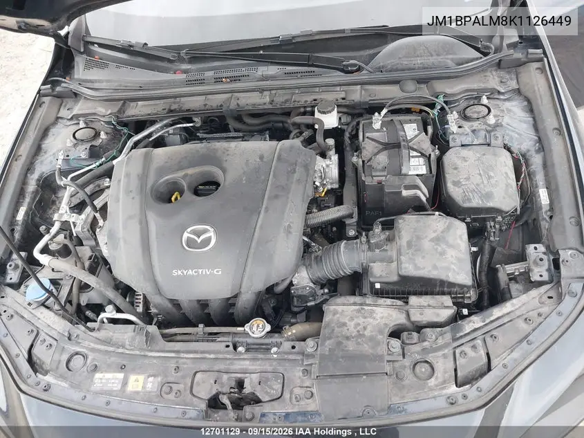 2019 MAZDA 3 VIN JM1BPALM8K1126449 — фото 10