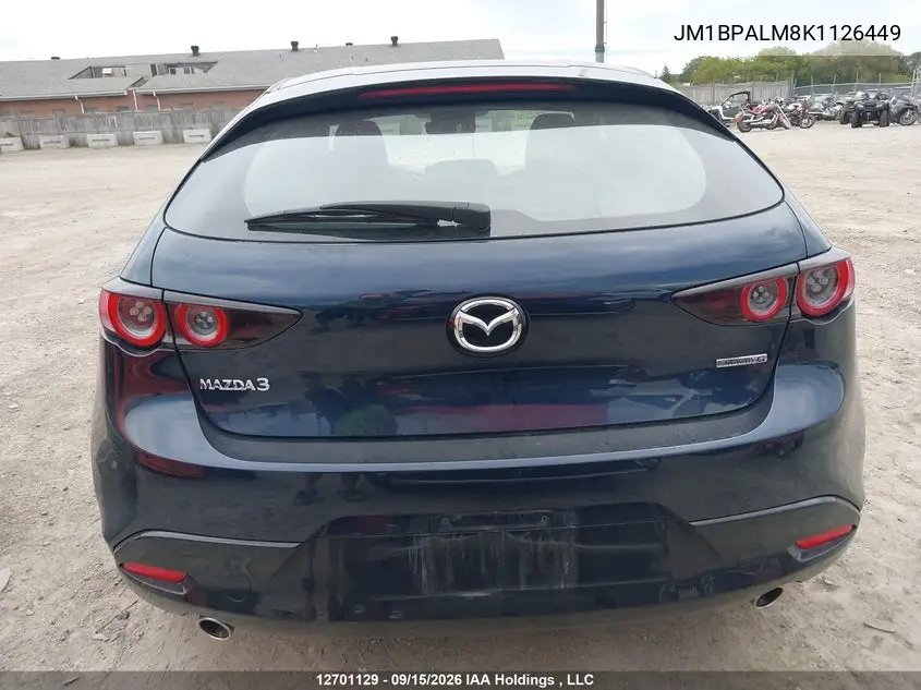 2019 MAZDA 3 VIN JM1BPALM8K1126449 — фото 16