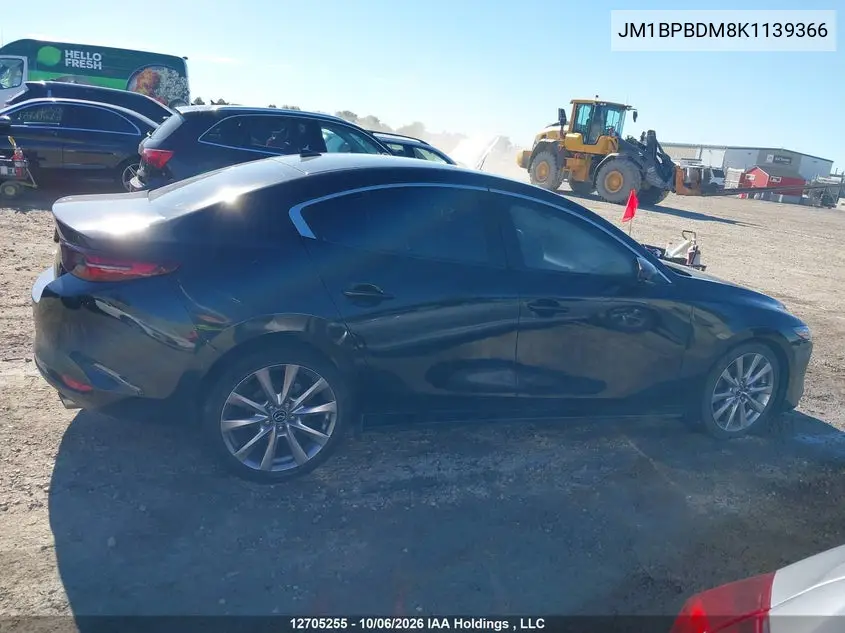 2019 MAZDA 3 VIN JM1BPBDM8K1139366 — фото 13
