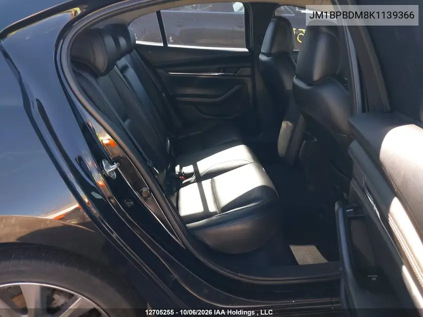 2019 MAZDA 3 VIN JM1BPBDM8K1139366 — фото 8