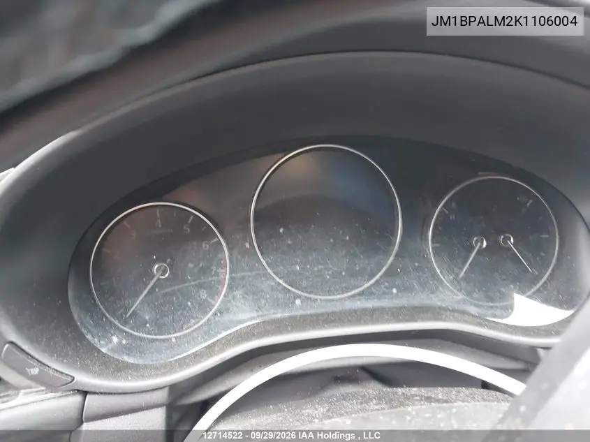 2019 MAZDA 3 VIN JM1BPALM2K1106004 — фото 7