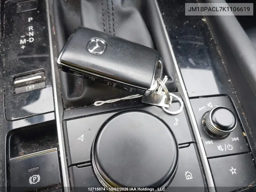 2019 MAZDA 3 VIN JM1BPACL7K1106619 — фото 11