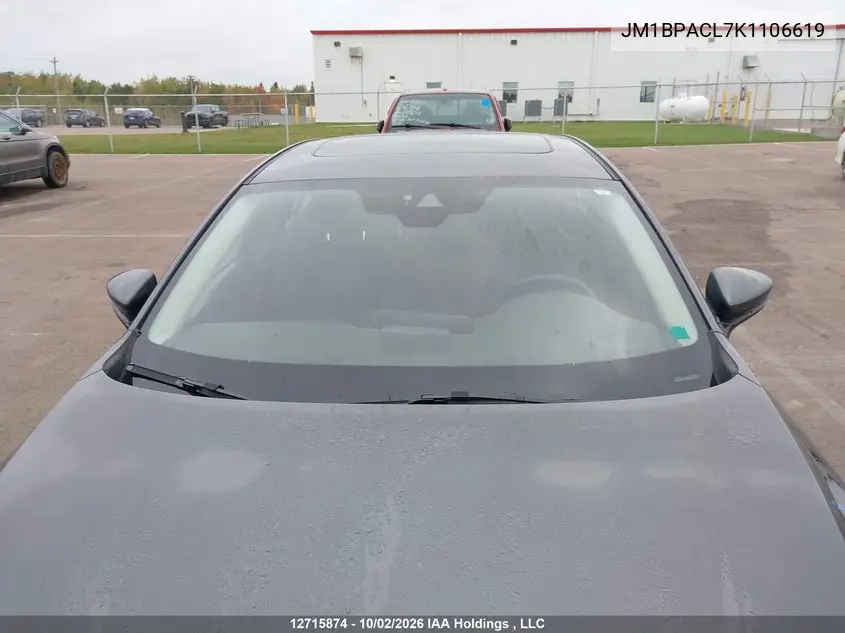2019 MAZDA 3 VIN JM1BPACL7K1106619 — фото 18