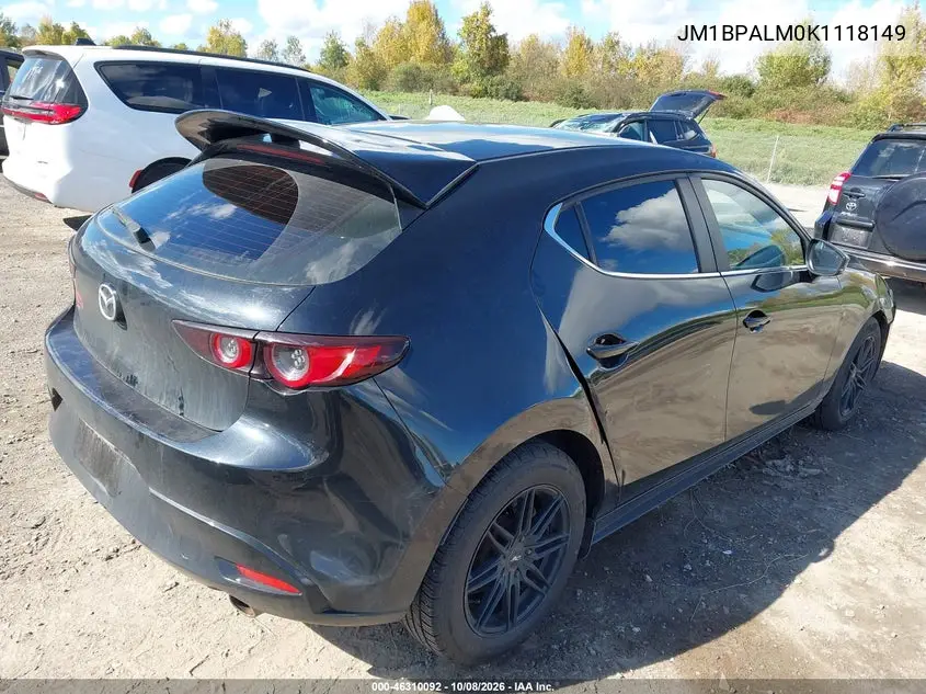 2019 MAZDA 3 VIN JM1BPALM0K1118149 — фото 4