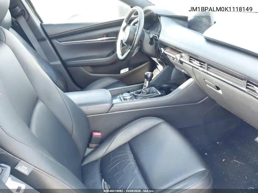 2019 MAZDA 3 VIN JM1BPALM0K1118149 — фото 5
