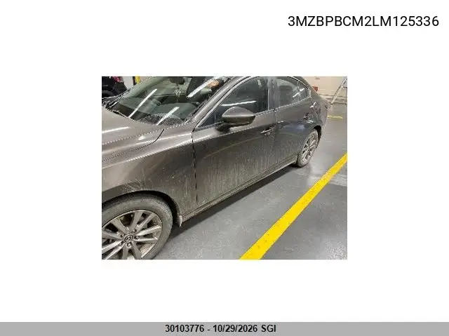 MAZDA 3 2020, VIN 3MZBPBCM2LM125336