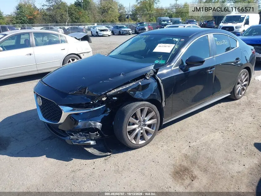 2020 MAZDA 3 VIN JM1BPACL6L1166571 — фото 2