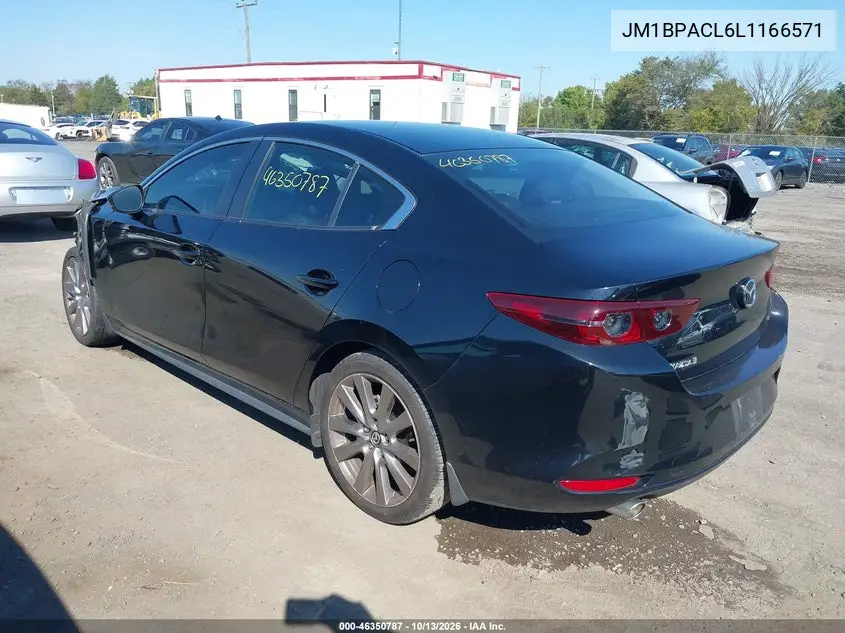 2020 MAZDA 3 VIN JM1BPACL6L1166571 — фото 3