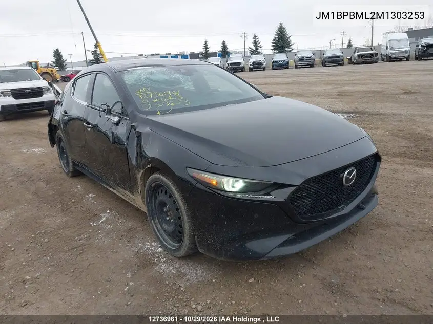 MAZDA 3 2021, VIN JM1BPBML2M1303253