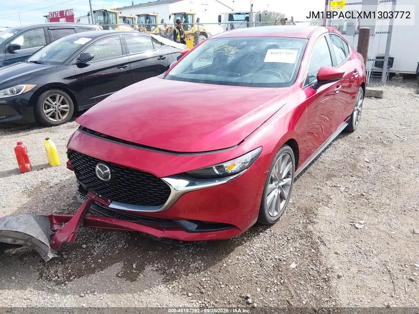 2021 MAZDA 3 VIN JM1BPACLXM1303772 — фото 2