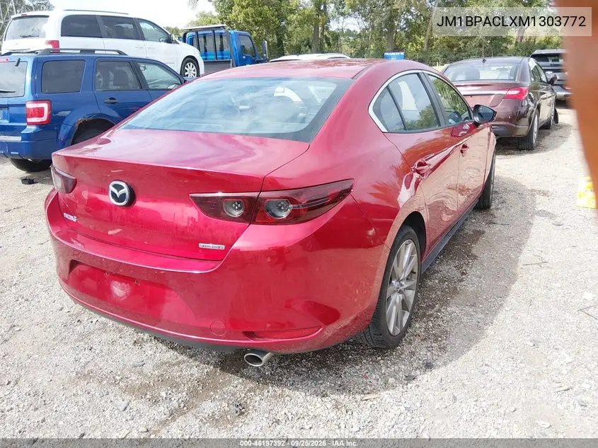2021 MAZDA 3 VIN JM1BPACLXM1303772 — фото 4