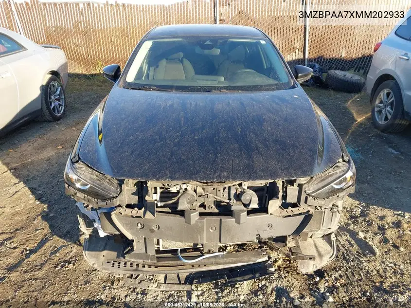 2021 MAZDA 3 VIN 3MZBPAA7XMM202933 — фото 13
