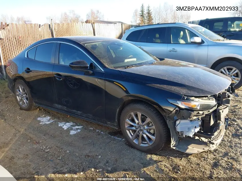 2021 MAZDA 3 VIN 3MZBPAA7XMM202933 — фото 14