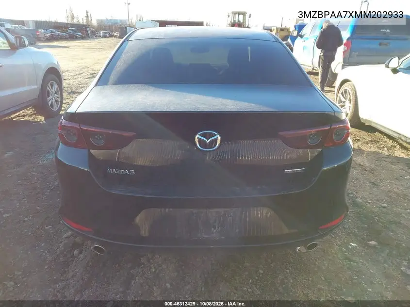 2021 MAZDA 3 VIN 3MZBPAA7XMM202933 — фото 17