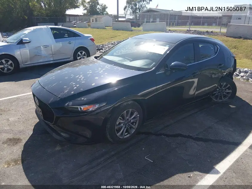 2022 MAZDA 3 VIN JM1BPAJL2N1505087 — фото 2