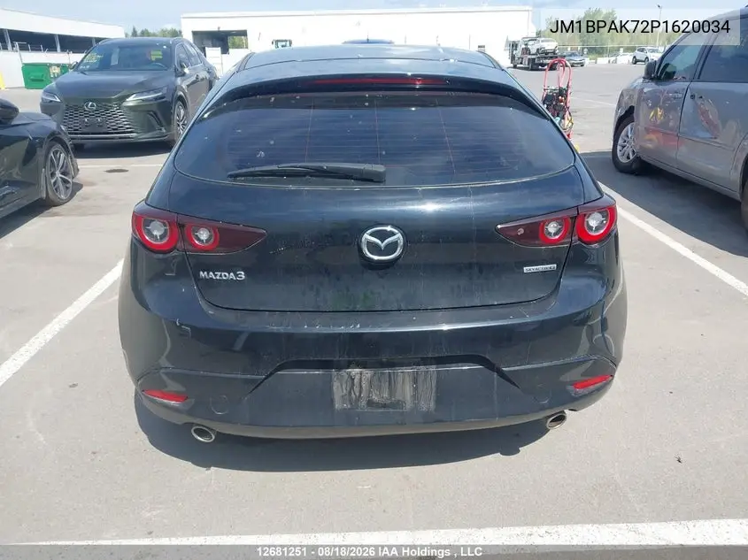 2023 MAZDA 3 VIN JM1BPAK72P1620034 — фото 16